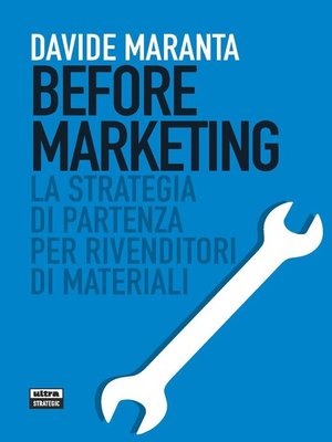 cover image of Before marketing